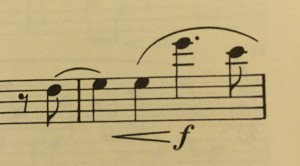 Probably the only good reason to play this piece on cello